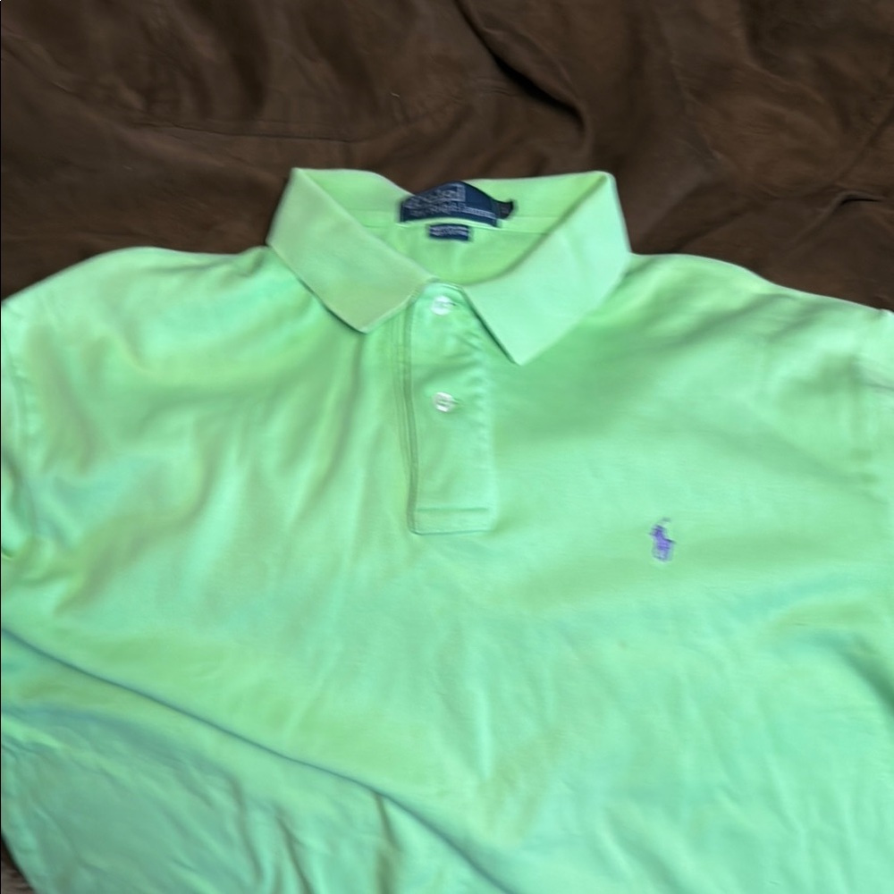 Ralph Lauren Mint Green Polo Shirt